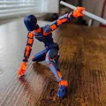 Titan 13 Action Figure 3D Printed Multi-Jointed Movable Lucky 13 Action Figure Nova 13 Action Figure