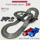 Creativity Electric Rail 1/43 Car Double Remote Control Car Racing Track Toy Autorama Circuit