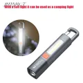 Smiling Shark LED Torch Light XPE Super Bright Flashlight With Hook Camping Light Rechargeable LED