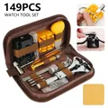 149pcs Watch Repair tool Kit Watch Link Pin Remover Case Opener Clock Pry Knife Screwdriver