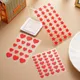 18/36 Counts Red Stars & Red Hearts Acne Pimple Patch Salicylic Acid Acne Treatment Stickers Cute