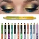 Double-headed Durable Sweatproof Eyeliner Pencil Eye Shadow Pencil lasting Eye Liner Pencil Pigment