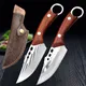 Sharp Kitchen Knives Slicing Meat Fruit Fish Vegetables Boning Knife Hand Forged Blade Butcher Knife