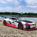 1:32 AUDI R8 Alloy Sports Car Model Simulation Diecasts Metal Toy Vehicles Car Model Sound and Light