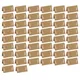 Wedding Name Place Cards 50pcs Brown Name Cards for Table Setting Kraft Paper Place Card Wedding