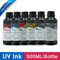 Colorsun 500ml UV Ink For Epson R1390 L1800 L805 DX3 DX4 DX6 DX7 DX5 printhead For All UV Printer UV