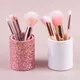 Sparkling Makeup Brush Bucket Cosmetic Storage Pen Box Pencil Vase Comb Lipstick Brush Container
