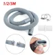 Universal Washing Machine Dishwasher Drain Waste Hose Extension Pipe Kit 3/2/1M Home Bathroom