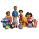 12pcs/set 3-10cm Anime Dora The Explorer PVC Model Collection Christmas Toys Action Figure Toys for