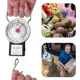 22kg Portable Mini Dial Luggage Scale Bag Weight Blance Baggage Suitcase Travel Scales Tape Measure