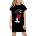 Classic Black Dress for Girls Minnie Mouse Graphic Baby Dresses Princess Girl Prom Party Children's