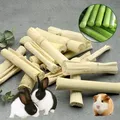 Small Pet Sweet Bamboo Molar Chew Toy Hamster Guinea Pig Squirrel Rabbit Chinchilla Cleaning Teeth