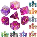 Polyhedral Multi-Color Game Dice 7pcs/set for DNDGame Dungeon Dragons Table Board Roll Playing Games