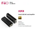 FiiO JadeAudio KA3 Type C 3.5/4.4 Jack Earphone USB DAC Amplifier DSD512 Audio Cable for Android iOS