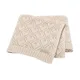 Baby Cotton Blankets 90*70cm Knitted Newborn Boys Girls Dual-Use Stroller Nursery Swaddle Wrap