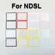 1set Upper LCD Screen Len Plastic Cover + lower frame replacement For NDSL for DS Lite Game Console