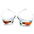 250ml Whiskey Glass Rotating High Belly Cigar Whiskey Cocktail Drinking Wine Cup Tumbler Down Bar