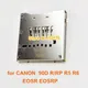 New Original SD Memory Card Slot For Canon EOSR EOSRP EOS 90D R/RP R5 R6 Camera Repair Part