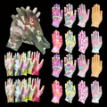 12/8/2Pairs Random Color Outdoor Protective Work Gloves Gardening Gloves for women and Men PU Nylon