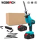 Cordless Reciprocating Saw 18V Adjustable Speed Cutting Bandsaw Electric Saw Wood Metal PVC Pipe