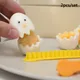 2Pcs Creative Lace Egg Cutter Boiled Egg Cut Flower Styler Lovely Breakfast Making Tools Funny Eggs