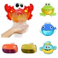 Bubble Crabs Baby Bath Toy Funny Toddler Bath Bubble Maker Pool Swimming Bathtub Soap Machine