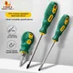 WYNN'S 3-8mm Slotted and Phillips Screwdriver with Soft Finish Handles Magnetic Tips Screw Industry