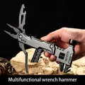 Universal Folding Pliers Hammer Outdoor Knife Pliers EDC Tool Multifunctional Wrench Hammer