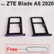 For ZTE Blade A5 2020 Sim Card Tray Holder SIM Card Reader Holder Replacement