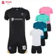 Men Kids Soccer Training Jersey Set Personalized Custom Man Boys Quick Dry Short Sleeve Football