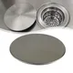 1PCS Stainless Steel Sink Decorative Cover Drainer Lid Garbage Disposal Handle Cover Home Supplies