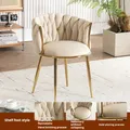 Living room velvet Armchair Fashion Design coffee chair Bedroom makeup chair back lift swivel Nail