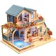 10 Kinds DIY Doll House with Furniture Children Adult Miniature Wooden DollHouse Construction Model