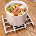 Ladder Stainless Steel Kitchen Trivet Worktop Saver Pot Pan Stand Rack