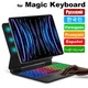 For iPad Magic Keyboard Backlight Rechargeable Detachable Bluetooth Wireless Keyboard For iPad 10th