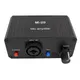 1Set Dynamic Microphone Condenser Microphone Amplifier M-20 Audio 48V Phantom Power Charging Black
