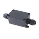 IP68 Waterproof Junction Box 2 Way Cable Connector Gland Electrical 24A 450V Sealed Retardant