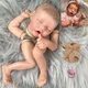 17" 43cm 3D Reborn Kit Vinyl Painted Reborn Doll Parts DIY 3D Painted Kit Visible Vein Birthday Gift