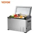 VEVOR 30L 40L 50L Mini Car Refrigerator Portable Fridge Freezer 12/24V DC 110-240 AC for Outdoors RV