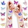 Farfalla tatuaggi temporanei farfalla tatuaggi temporanei impermeabili per ragazze forniture per