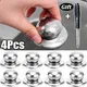 1/4Pcs Stainless Steel Cookware Pot Lid Universal Pan Lid Holding Tops Replacement Hand Grip Knob