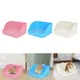 Rabbit Litter Box Rectangular Pet Toilet Pet Pan Potty Small Animal Litter Pee Pan Tray Toilet Easy