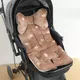 Baby stroller baby plus velvet cushion embroidery four seasons universal soft thick cushion