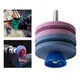 Lawn Mower Sharpener Universal Grinding Drill Tool Double-layer Grinding Wheel Lawn Mower Blade