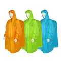 Outdoor Lightweight 15D Silicone Raincoat Multi Functional Poncho Rain Waterproof Cover For Camping