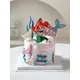 Mermaid Cake Decoration Kawaii Doll Mermaid Birthday Cake Toppers Girls Happy Birthday Party