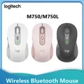 Logitech M750 Silent Wireless Bluetooth Mouse M750L Office Mouse Support Up To 3 Devices Switch for