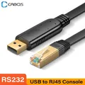 Cavo console da USB a RJ45 Adattatore seriale RS232 Cavo console USB RJ 45 8P8C per computer