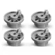 Dishwasher Lower Bottom Basket Wheels Compatible for Bosch Neff & Siemens 165314 Dishwasher Spare