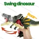 Toy Dinosaurs Gun Decompression Roaring Swing Zazaza Dinosaur Toys for Boys Fidget Toys Creative